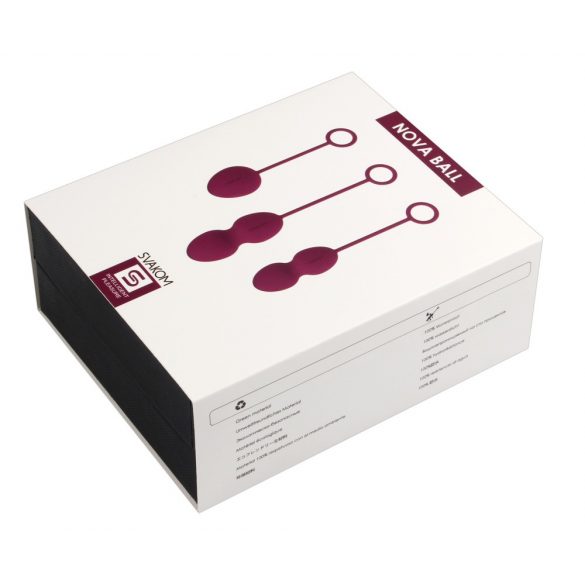 Svakom Nova - 3-delige kegels set (paars)