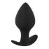 Black Velvet - Silikon Anal Dildo Set (3-teilig) - Schwarz