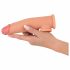 Realistixxx - extensor pentru penis cu inel - 19cm (natural)