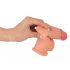 Realistixxx - Ball Ring Extended Penis Sleeve - 19cm (Natural)