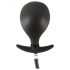 You2Toys - inflatable, expanding anal dildo (black)