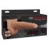 Squirting Hollow Strap-On Dildo 7.5 (Natural)