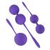 SMILE 3 Kegel - purple kegel ball set (3 pieces)