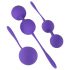 SMILE 3 Kegel - purple kegel ball set (3 pieces)