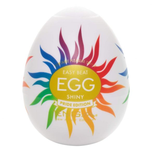 TENGA Egg Shiny Pride - masturbācijas ola (1gab)