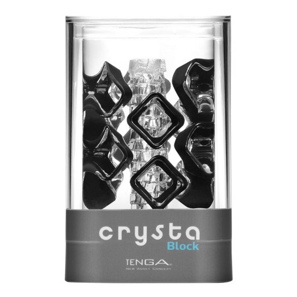 TENGA Crysta - fyrkantig masturbator (block)