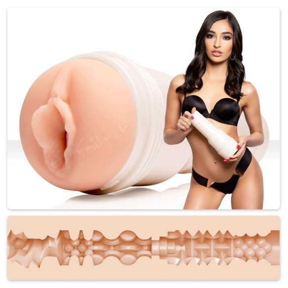 Fleshlight Emily Willis Squirt - vaginette réaliste (naturel)