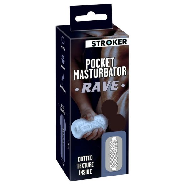 MASTURBATORE Anale STROKER Rave - Realistico e Trasparente