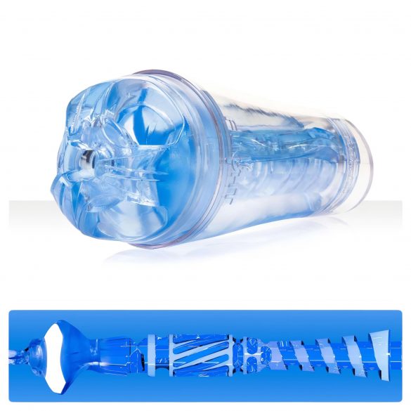 Fleshlight Flight Commander - zuig masturbator (blauw)