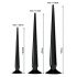 You2Toys - Extra Long Anal Dildo Set (3 Pieces) - Black