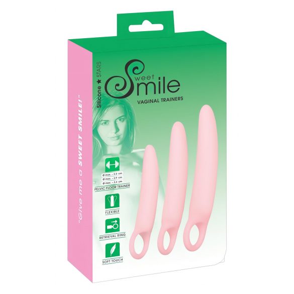 SMILE - Vaginal Trainers - Dildo Set - Pink (3-piece)