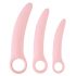 Allenatori Vaginali SMILE - Set di Dildo Rosa (3 pezzi)