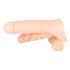 Realistixxx Double F - realistische dildo met penisring (natuurlijk)