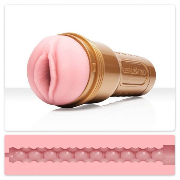 Fleshlight GO Stamina Training Unit Lady - компактна вагина (розова)