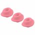 Womanizer Premium Eco - vervangingsset zuigmondjes - roze (3 stuks)