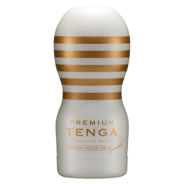 TENGA Premium Mild - engångsmasturbator (vit)