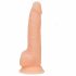 Naked Addiction 8 - realistiškas dildo su prisitvirtinančiu pagrindu (20 cm)