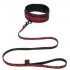 Fifty Shades of Grey - Collar with Leash (Black-Red)