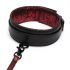 Fifty Shades of Grey - Collar with Leash (Black-Red)