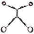 Fifty Shades of Grey - handcuff set (black-red)