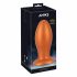 Anos - dildo anale grande (arancione)