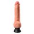 Real Feel Deluxe No.9 - Hoden, realistischer Vibrator (Naturfarbe)