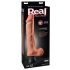 Real Feel Deluxe No. 12 - Realistic Vibrator with Testicles (Natural)