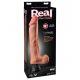 Real Feel Deluxe No.12 - Realistic Vibrator with Balls (Natural)