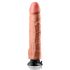 Real Feel Deluxe No. 12 - Realistic Vibrator with Testicles (Natural)