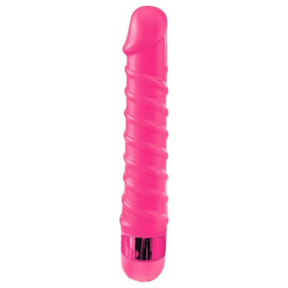 Classix Candy Twirl - vibrador em espiral (rosa)