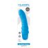 Classix Mr. Right - početnički, silikonski vibrator za penis (plavi)