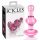 Icicles No. 75 - Heart Glass Anal Dildo (Pink)