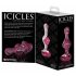 Icicles No. 75 - Heart-Shaped Glass Anal Dildo (Pink)