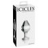 Icicles No. 25 - Tapered Glass Anal Dildo (Clear)