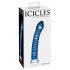 Dildo in Vetro a Spirale Icicles No. 29 - Design Peniforme (Blu)