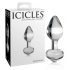 Icicles No. 44 - plug anal en verre (transparent)