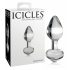 Icicles No. 44 - Cone-shaped, Glass Anal Dildo (Transparent)