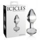 Icicles No. 44 - Tapered Glass Anal Dildo (Transparent)