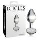 Icicles No. 44 - Cone-shaped, Glass Anal Dildo (Transparent)