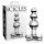 Icicles No. 47 - Triple Bead Glass Anal Dildo (Clear)