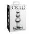 Icicles No. 47 - Dildo anale in vetro a tre perle (trasparente)