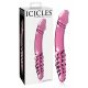 Icicles No. 57 - Penis Double-Ended Glass Dildo (Pink)