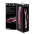 Icicles No. 57 - roze glazen dildo met twee uiteinden