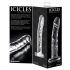 Icicles No. 62 - Glass Dildo with Penis Design (Transparent)