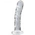 Icicles No. 62 - Glass Dildo with Penis Design (Transparent)