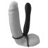 Fetish Double Trouble - Testicle and Penis Ring with Anal Dildo (Black)