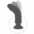 King Cock 10 - Bendable Suction Cup Vibrator (25cm) - Natural