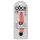 King Cock 6 Stiffy - waterdichte, realistische vibrator (15 cm) - huidskleurig