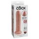 King Cock 7 Fitymanator - realistisks dildo (18cm) - naturāls