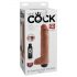 King Cock 10 - Realistic Squirting Dildo (10) - Nude"